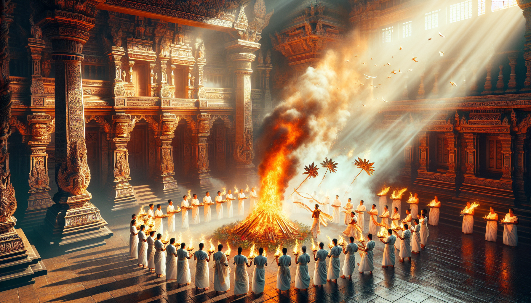 ส่องเลขเด็ดจากพิธีลุยไฟ ศาลเจ้าแม่ทับทิมพิชัย 2568